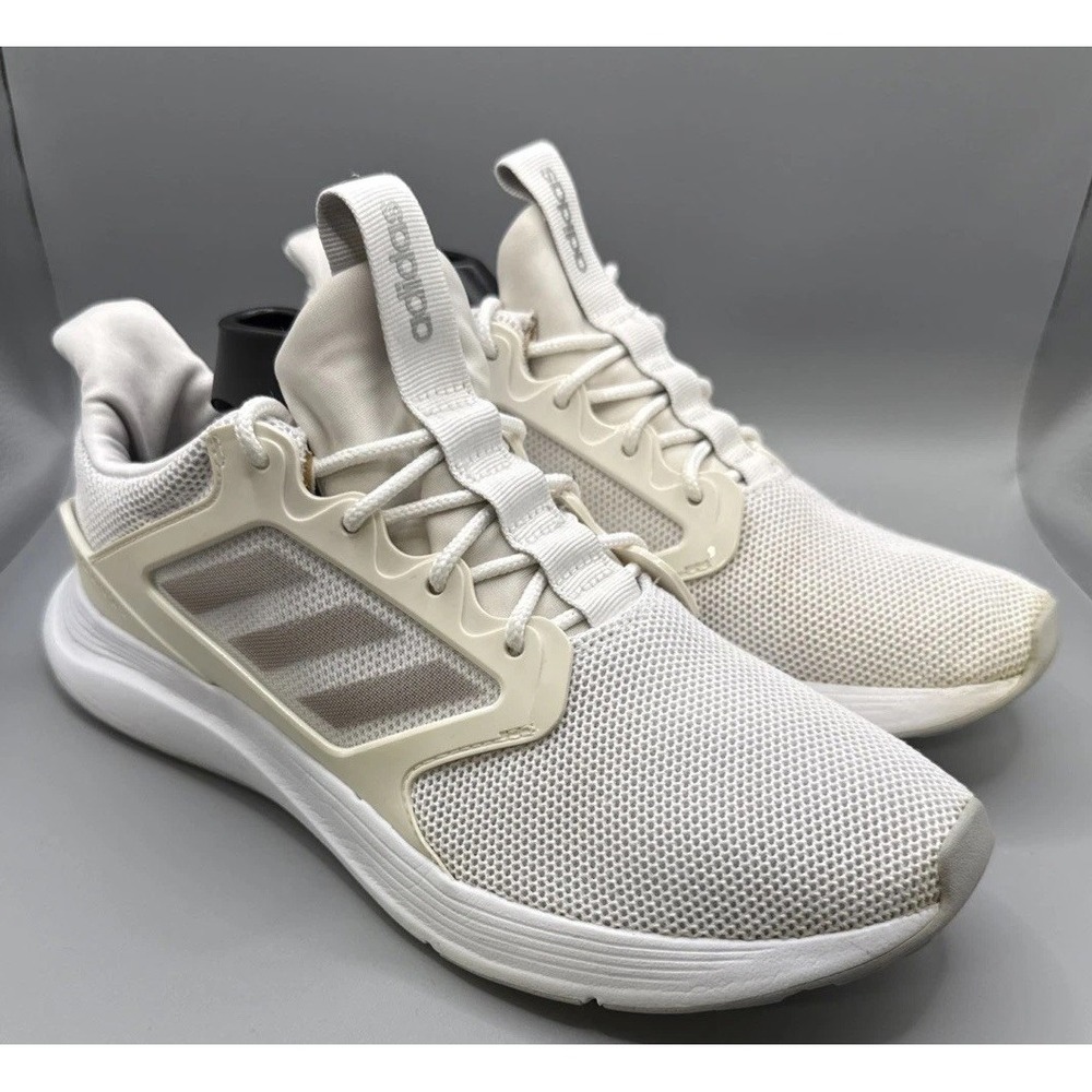 Adidas Womens Energyfalcon X Running Shoes Beige Mesh Low‎ Top Ribbon 8.5